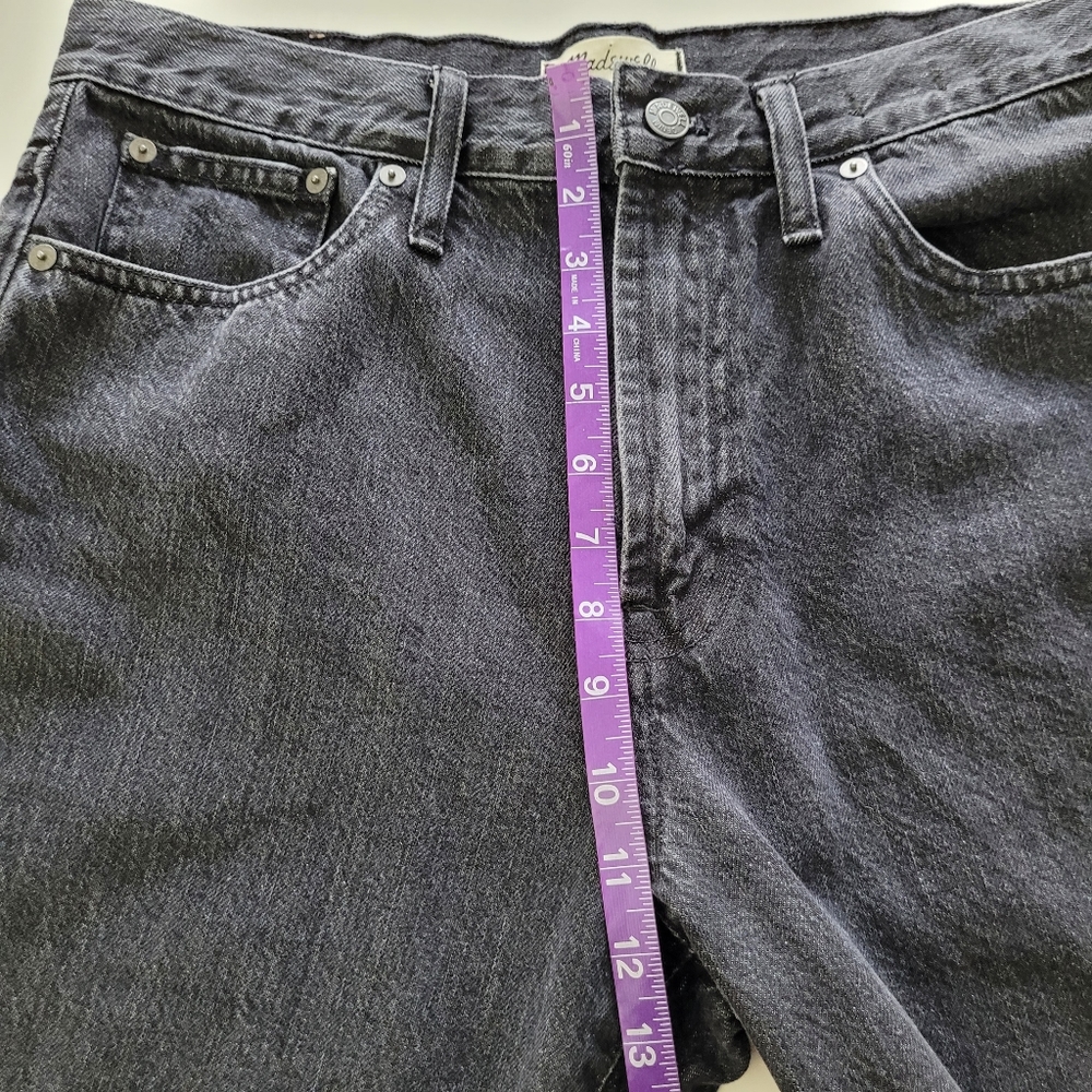 Madewell the perfect vintage black distressed jeans - Picture 7 of 15